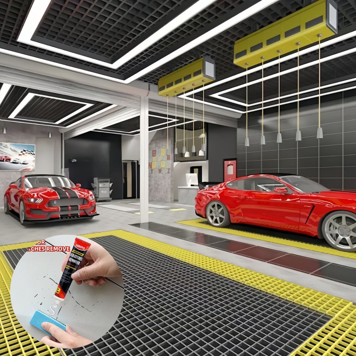 Quick-Fix Car Scratch Safe for All Vehicles
