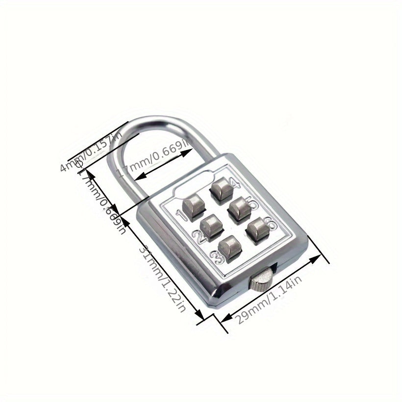 Heavy-Duty Zinc Alloy Combination Lock