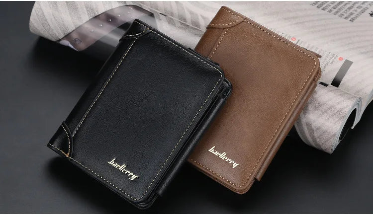 New Leather Men Wallets