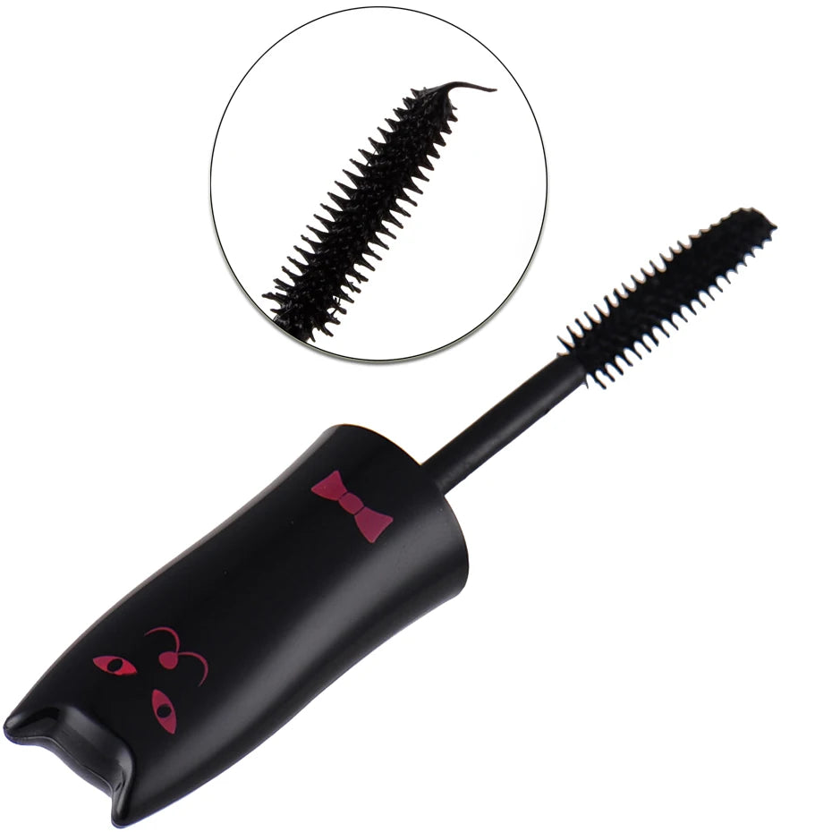 Make Up MAX Volume Curling Mascara Waterproof Thick Lengthening Lash Extention Natural Makeup Eyelashes Black Cat Kitty Cute