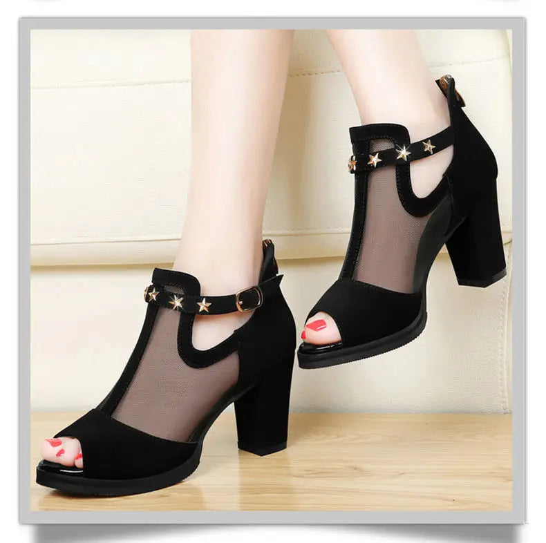 Elegant Chunky Sandal