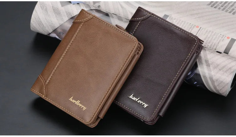 New Leather Men Wallets