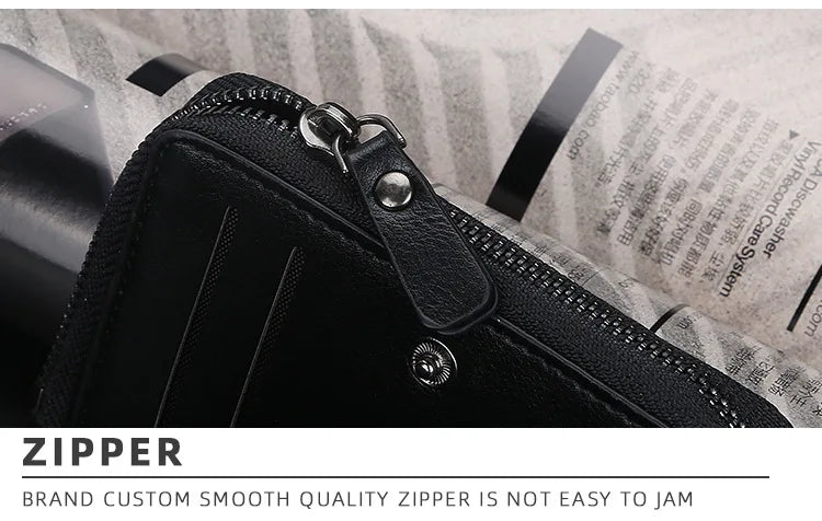 New Leather Men Wallets