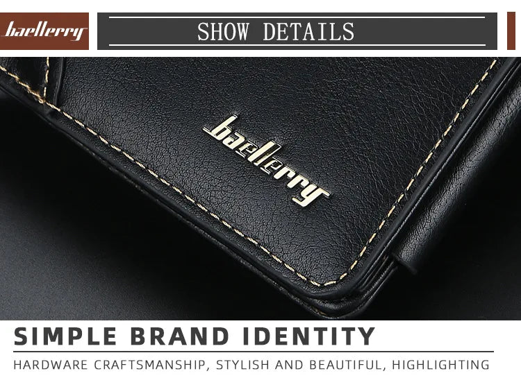 New Leather Men Wallets