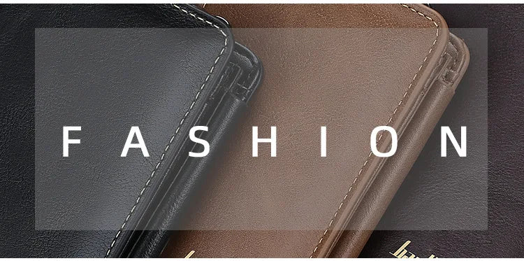 New Leather Men Wallets