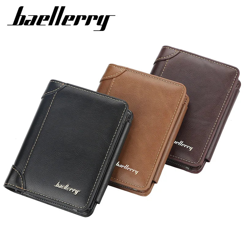 New Leather Men Wallets