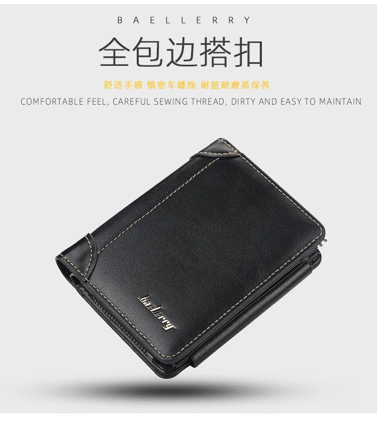New Leather Men Wallets