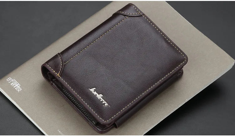 New Leather Men Wallets