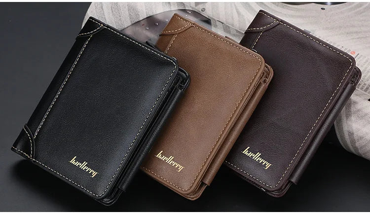 New Leather Men Wallets