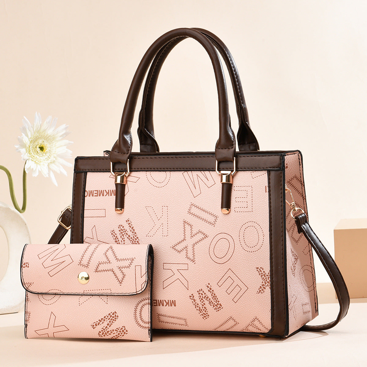 Trendy Cross-border Women's Bag 2023 New Mother-in-law Bag Fashionable Letter Mother Bag Versatile Single Shoulder And Atmospheric Crossbody Bag