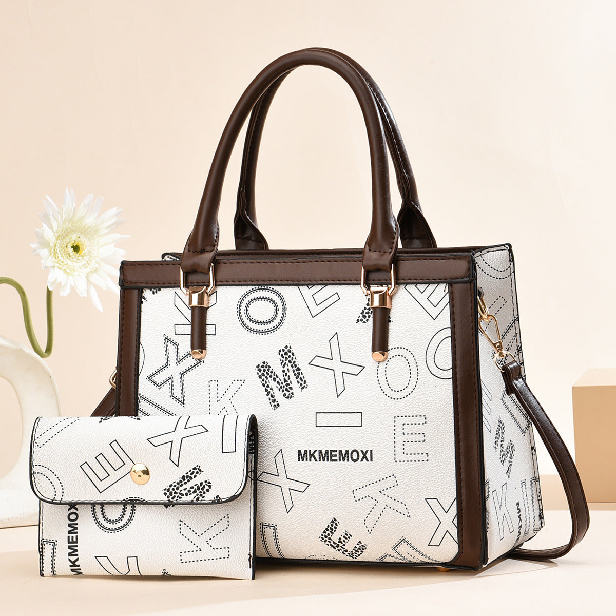 Trendy Cross-border Women's Bag 2023 New Mother-in-law Bag Fashionable Letter Mother Bag Versatile Single Shoulder And Atmospheric Crossbody Bag