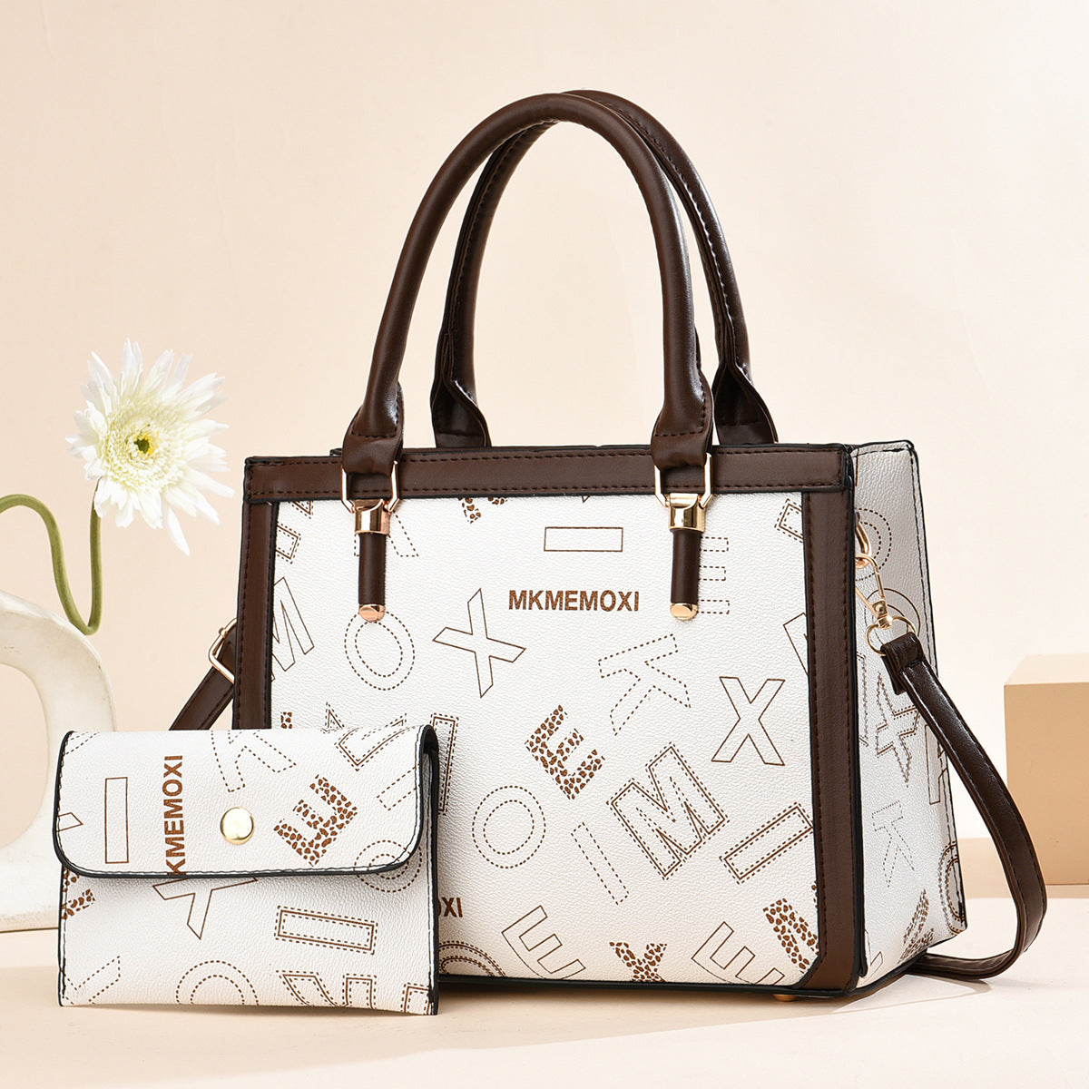 Trendy Cross-border Women's Bag 2023 New Mother-in-law Bag Fashionable Letter Mother Bag Versatile Single Shoulder And Atmospheric Crossbody Bag