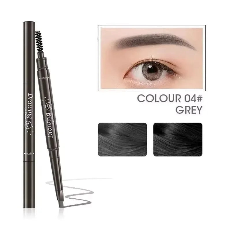 2 in 1 Eyebrow pencil professional Cosmetics makeup for women 5 Colors Waterproof Eyebrow eyebrow pencil makeup eyebrow tint