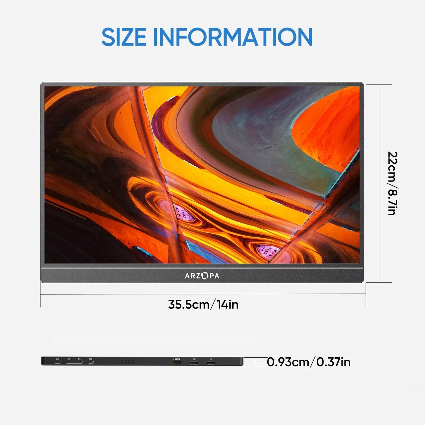 15.6 inch Portable Monitor Laptop
