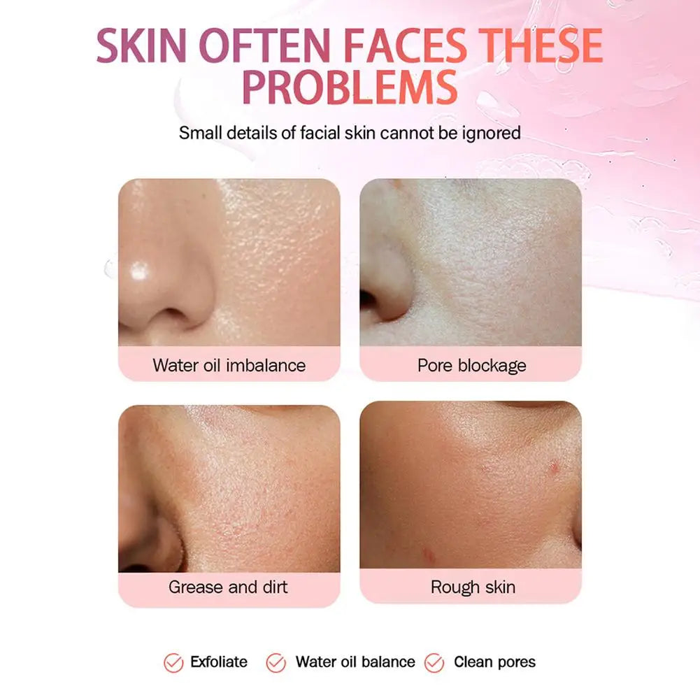Collagen Hydrating Peel-Off Mask With Scraper Tighten Face Lifting Moisturizing Face Mask Deep Cleansing Brighten Skin Care Mask