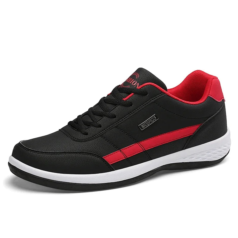 Men Leather Sneaker Waterproof