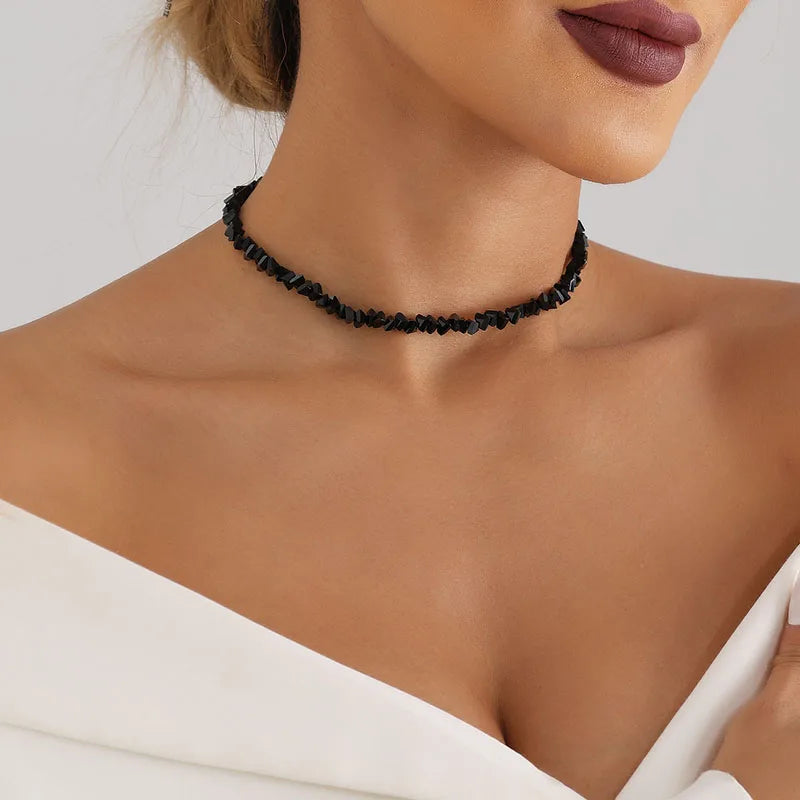 Beaded choker