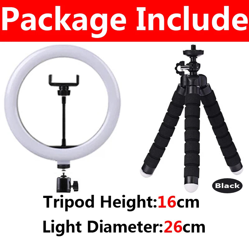 10 inch LED Selfie Ring Light