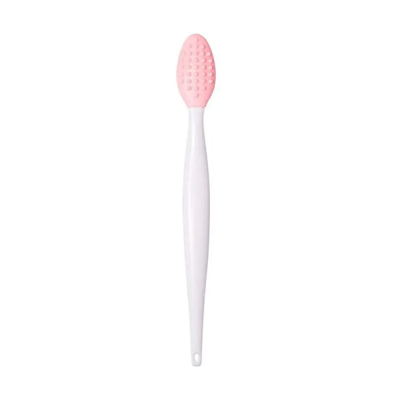 Skin Care Lip Exfoliating Facial Cleansing Face Scrub Nose Clean Brush Blackhead Remove Silicone Double-Sided Skin Care Tool