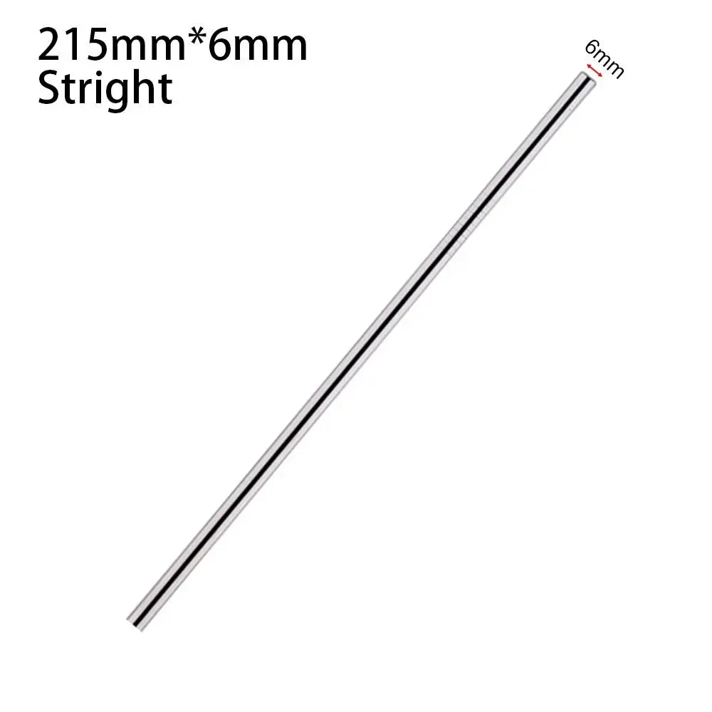 1Pc Stainless Steel Straws 6/8mm Reusable Straight Bent Drinking Straws Replacement Straw for Stanley 30oz 40oz for Tyeso Cup