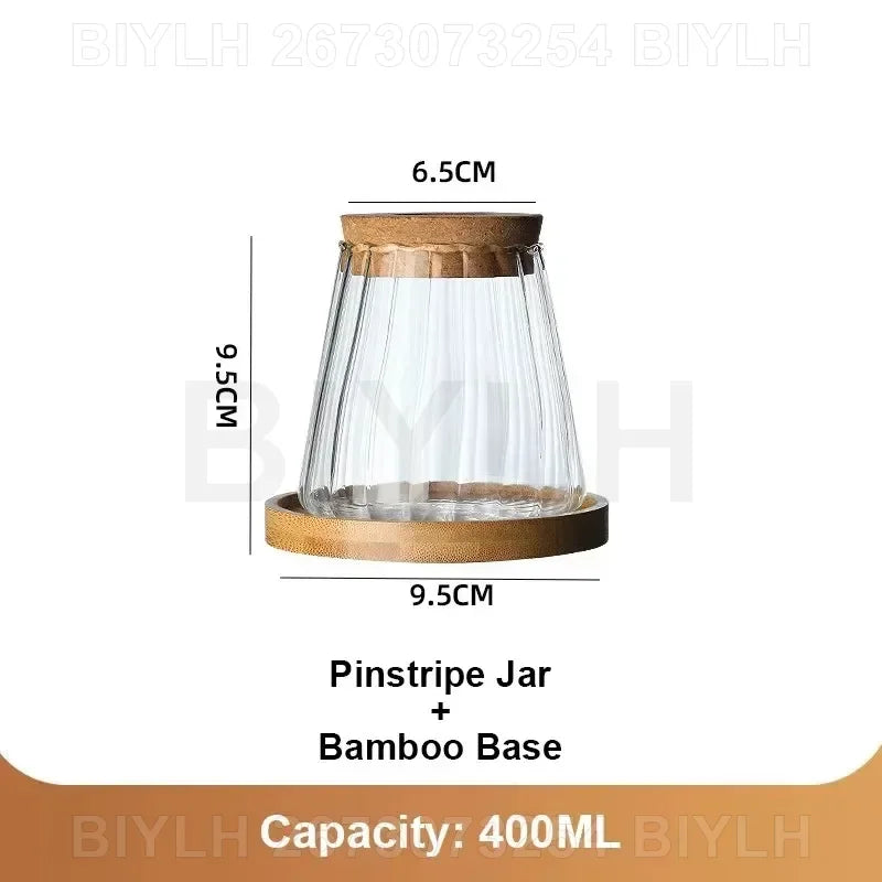 2/1Pcs Transparent Small Vase For Home Decoration Hydroponic Plants Glass Flower Pots Garden Decor With Base Tray Plant Pots
