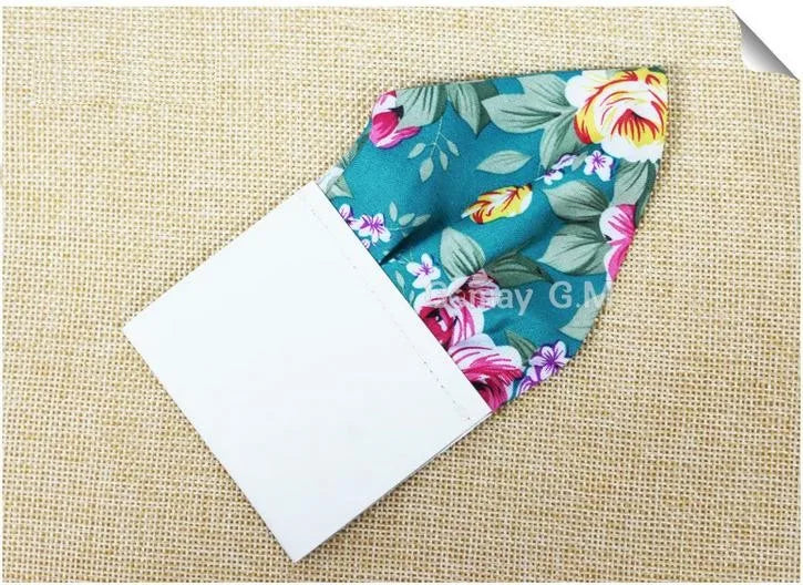 Floral Cotton Bow Tie Set Paper Pocket Square Classic Handkerchief Bowknot for Men Wedding Accessories
