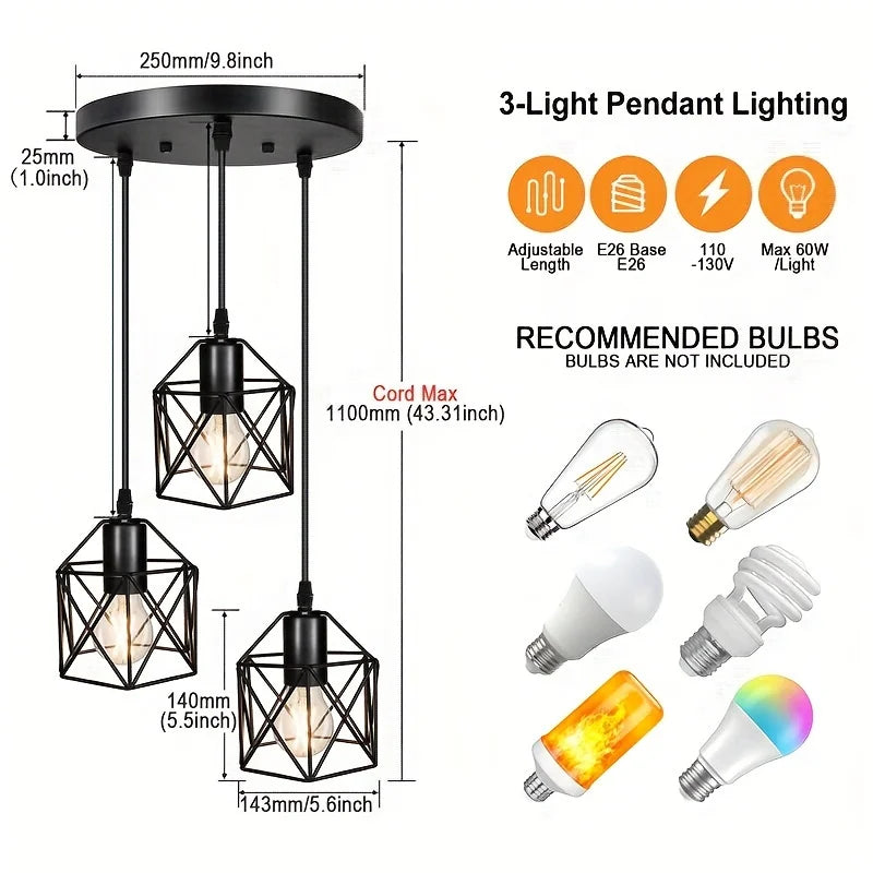 3D Hanging lamp