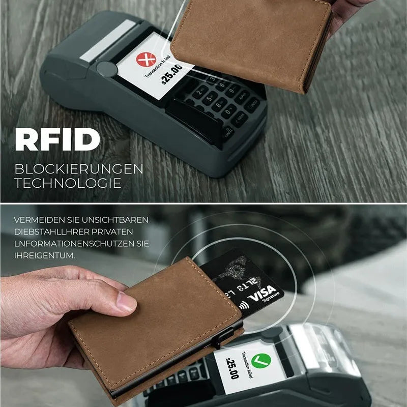 Men's RFID wallet