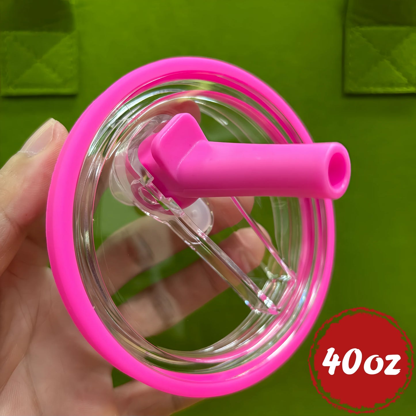 Reusable Tumbler Lid with Straw, Dust - proof Tumbler Lid, Replaceable Flip - Straw Lid Accessory for Stanley 30 - oz Mug