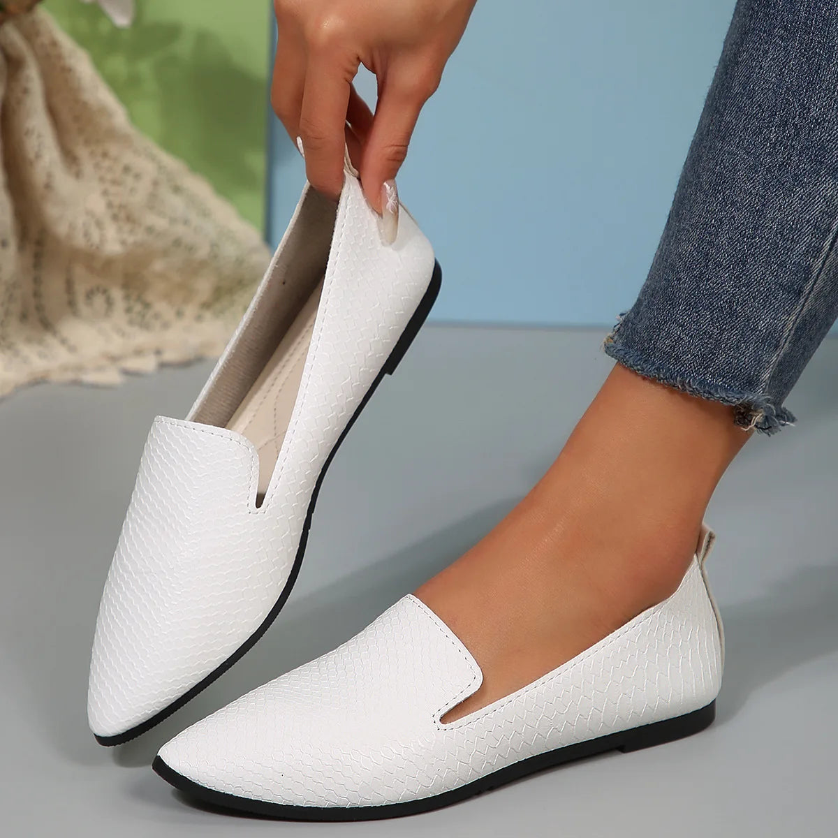 Leather Loafers