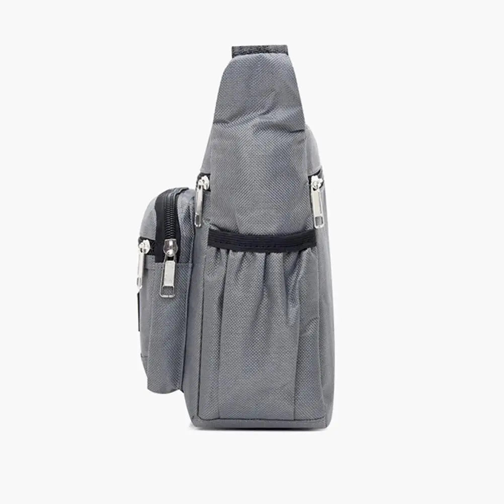 Men's Crossbody Bag Oxford Cloth Multi-pocket Shoulder Bag Hundreds Of Classic Multi-layer Leisure Travel Office Bag