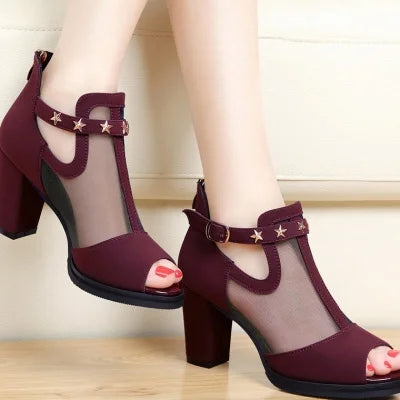 Elegant Chunky Sandal