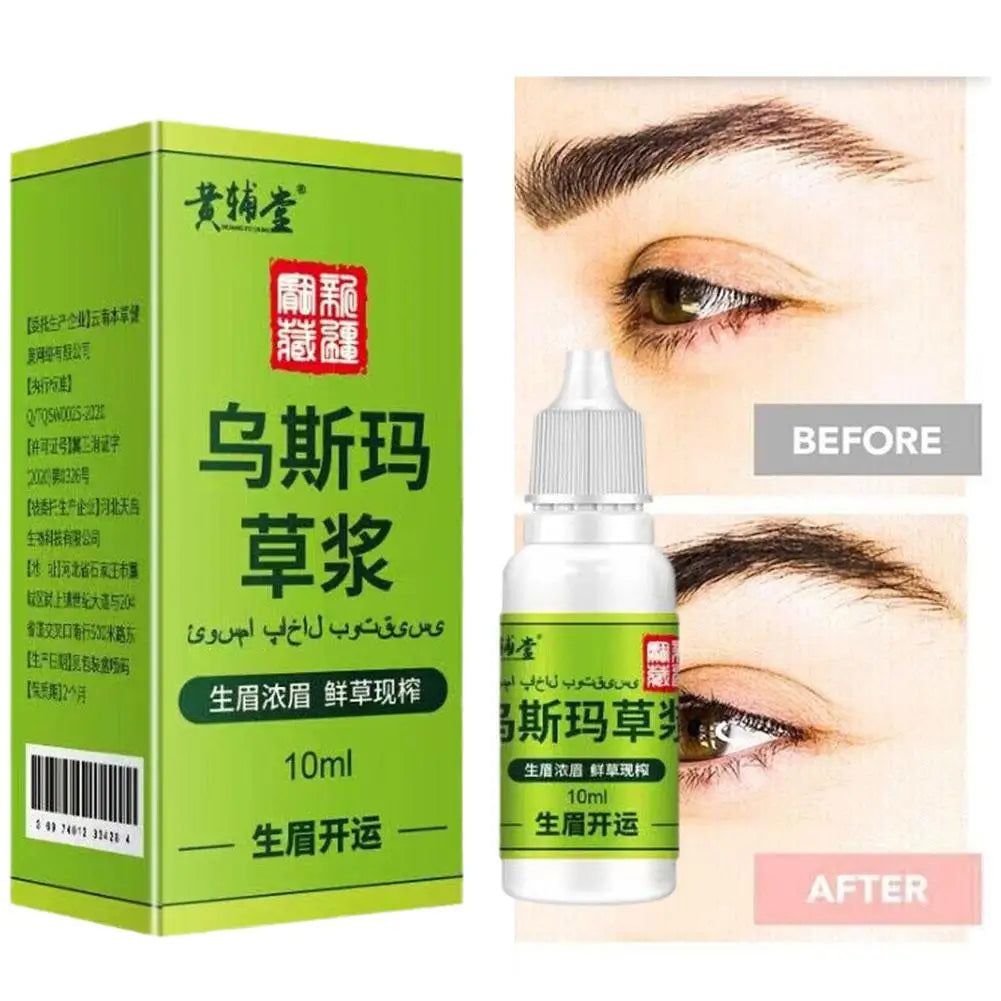 Eyebrow Growth Serum Nourishing Follicles Lashes Enhancer Thick Eyelash Hairline Beard Nutrition Liquid EyeLash Serum