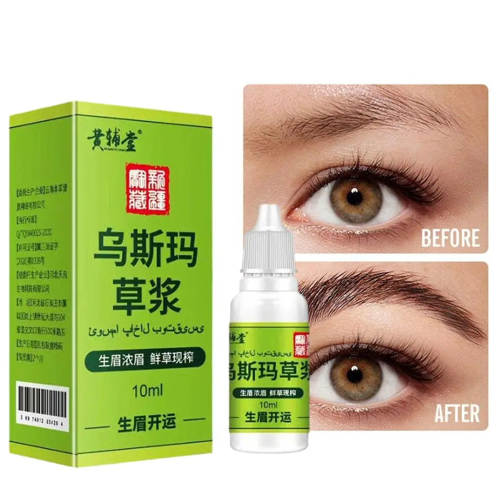 Eyebrow Growth Serum Nourishing Follicles Lashes Enhancer Thick Eyelash Hairline Beard Nutrition Liquid EyeLash Serum
