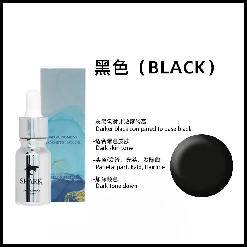 Genuine Shark Scalp Micro Pigmentation Ink PMU SMP Tattoo Machine Hairline Micorshaing Permanent Makeup Pigment Kit Supplies