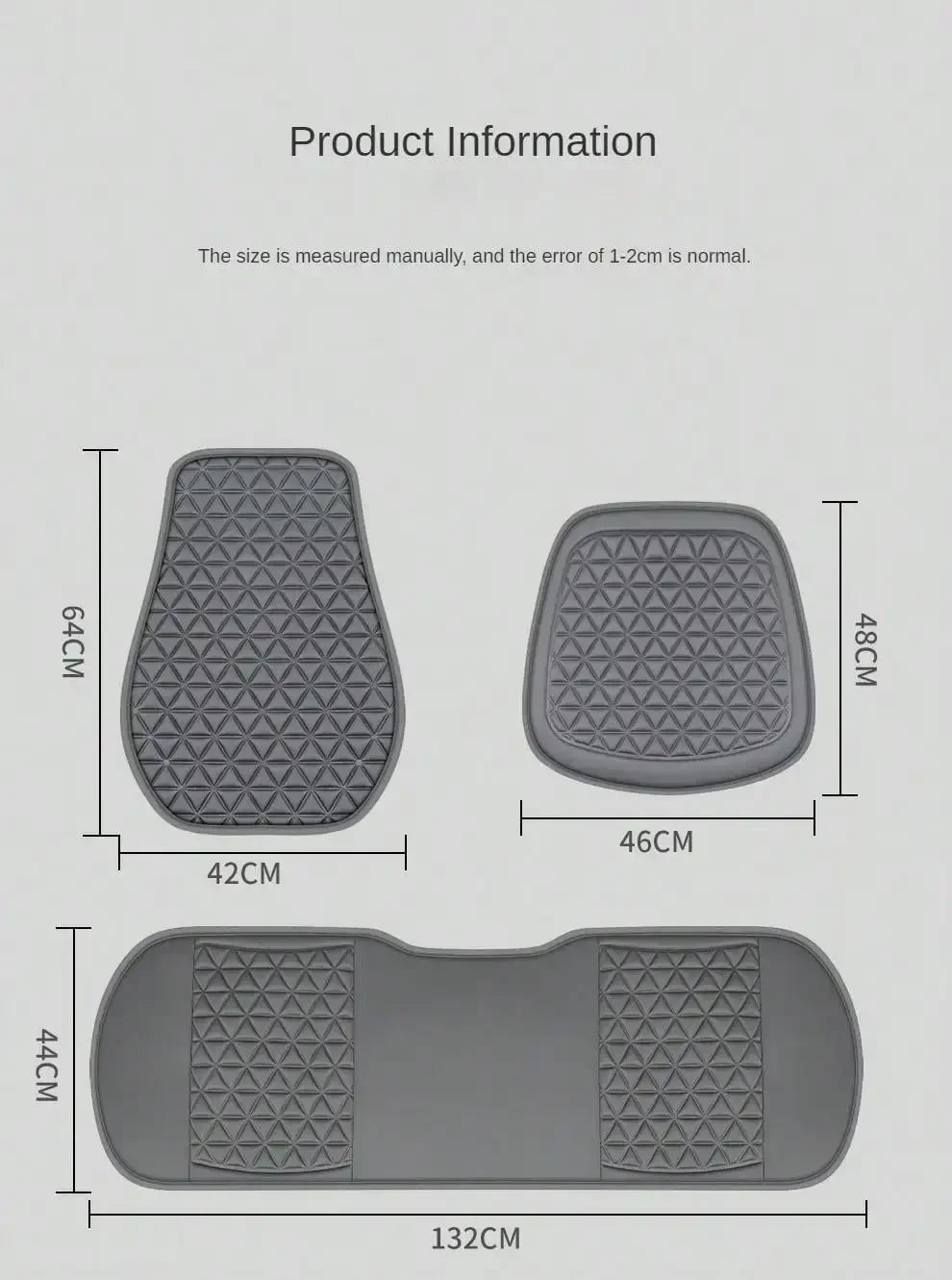 Fabric Car Seat Cover 3D