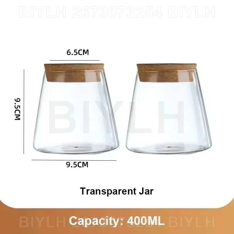 2/1Pcs Transparent Small Vase For Home Decoration Hydroponic Plants Glass Flower Pots Garden Decor With Base Tray Plant Pots