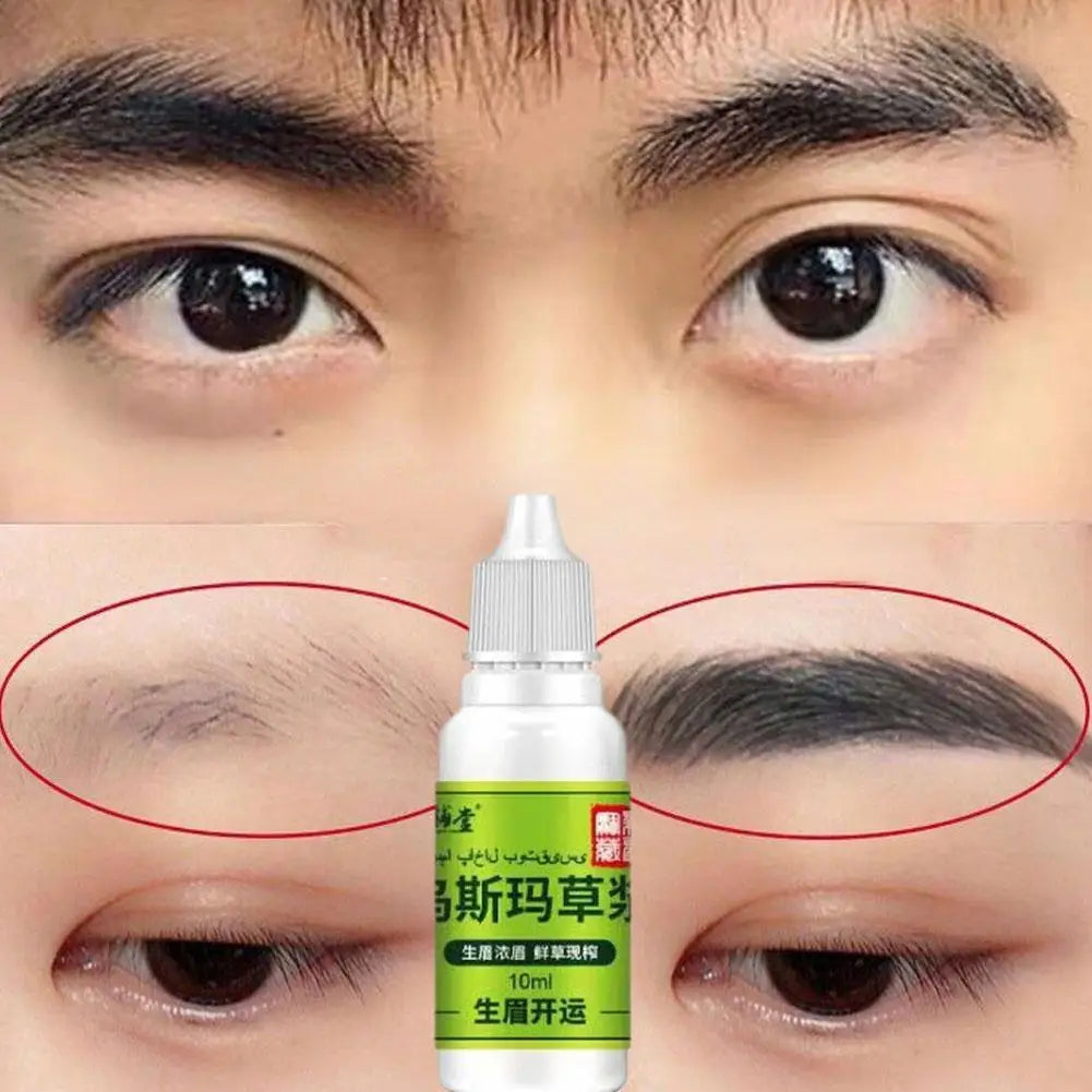 Eyebrow Growth Serum Nourishing Follicles Lashes Enhancer Thick Eyelash Hairline Beard Nutrition Liquid EyeLash Serum