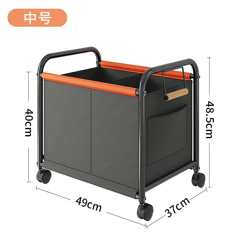 New Children's Toy Storage Rack Mobile Home Bookshelf Building Blocks Picture Booksn Dollsm Snacks Storage Basket