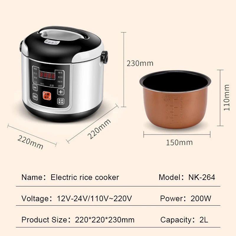 Portable Cooker 2L