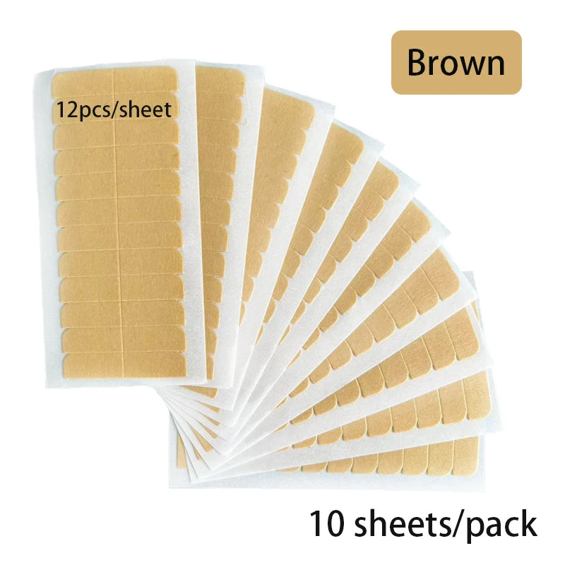 Hair System Tape Invisible Wig Glue Adhesive Materials Double Sided Tape For Lace Front Toupee 5/10Sheets Hair Extension Tape