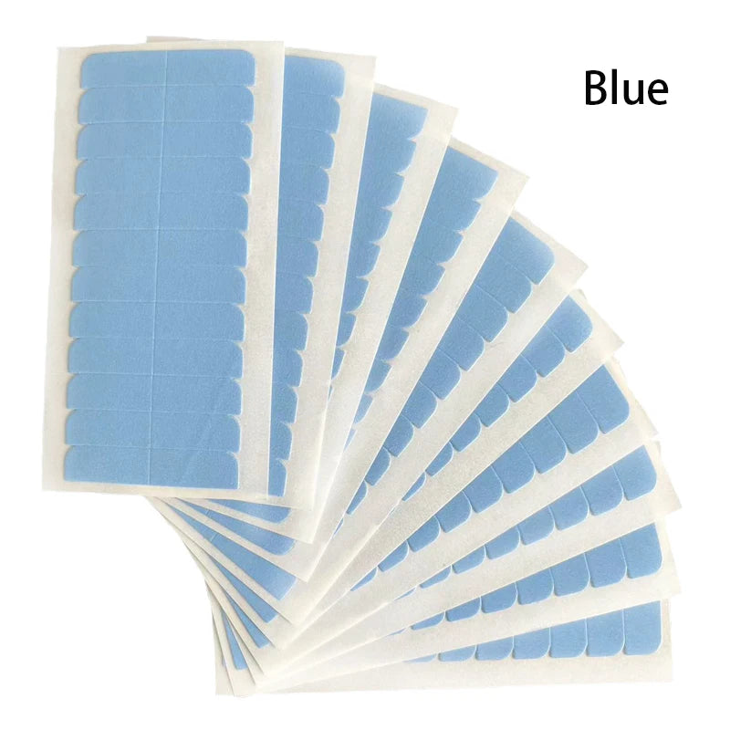 Hair System Tape Invisible Wig Glue Adhesive Materials Double Sided Tape For Lace Front Toupee 5/10Sheets Hair Extension Tape