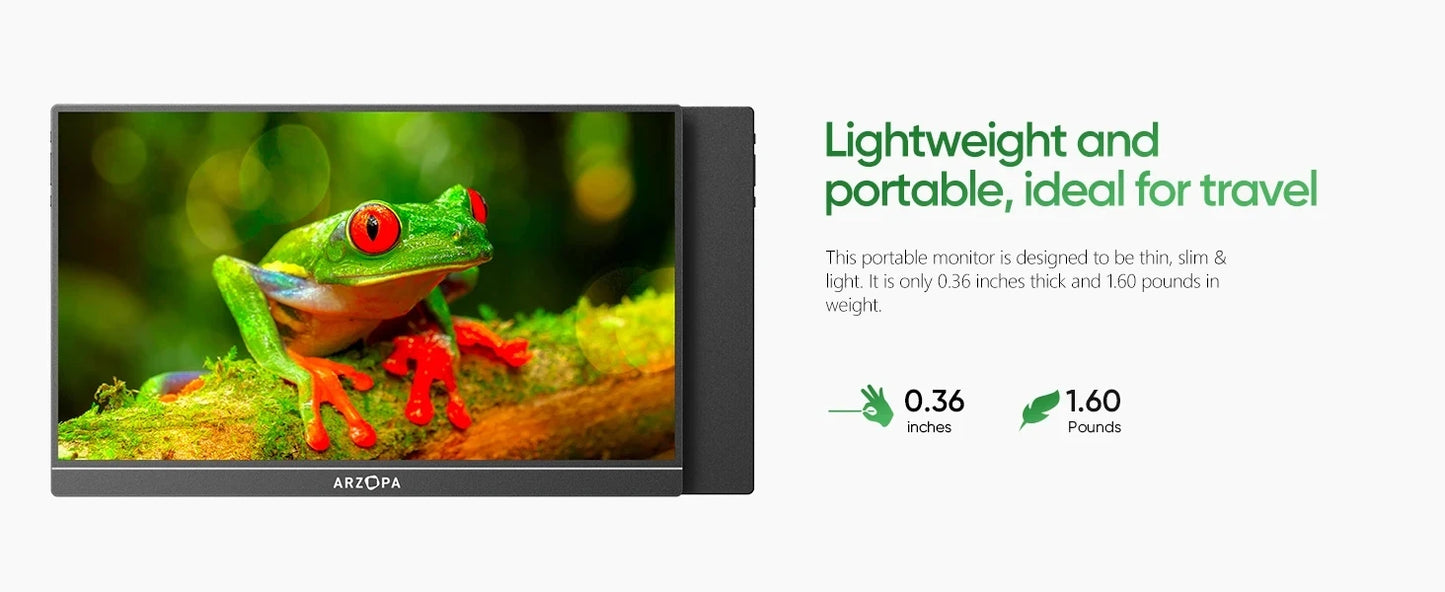 15.6 inch Portable Monitor Laptop