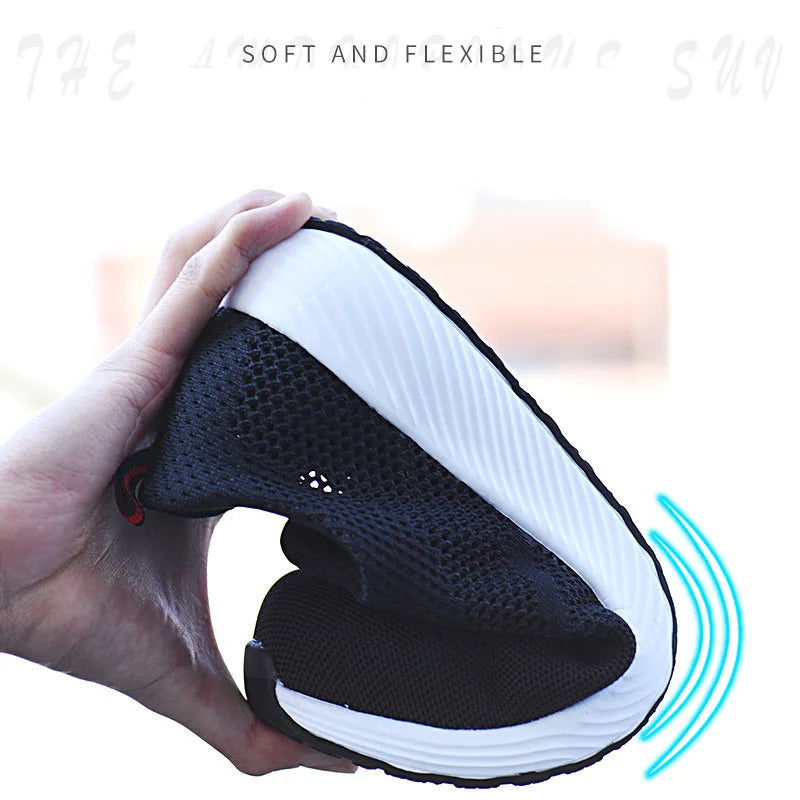 Work Safety Shoes Men Women Work Sneakers Light