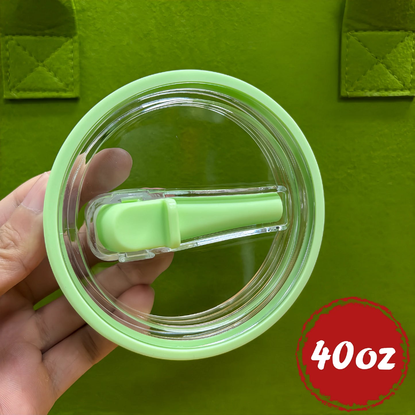 Reusable Tumbler Lid with Straw, Dust - proof Tumbler Lid, Replaceable Flip - Straw Lid Accessory for Stanley 30 - oz Mug