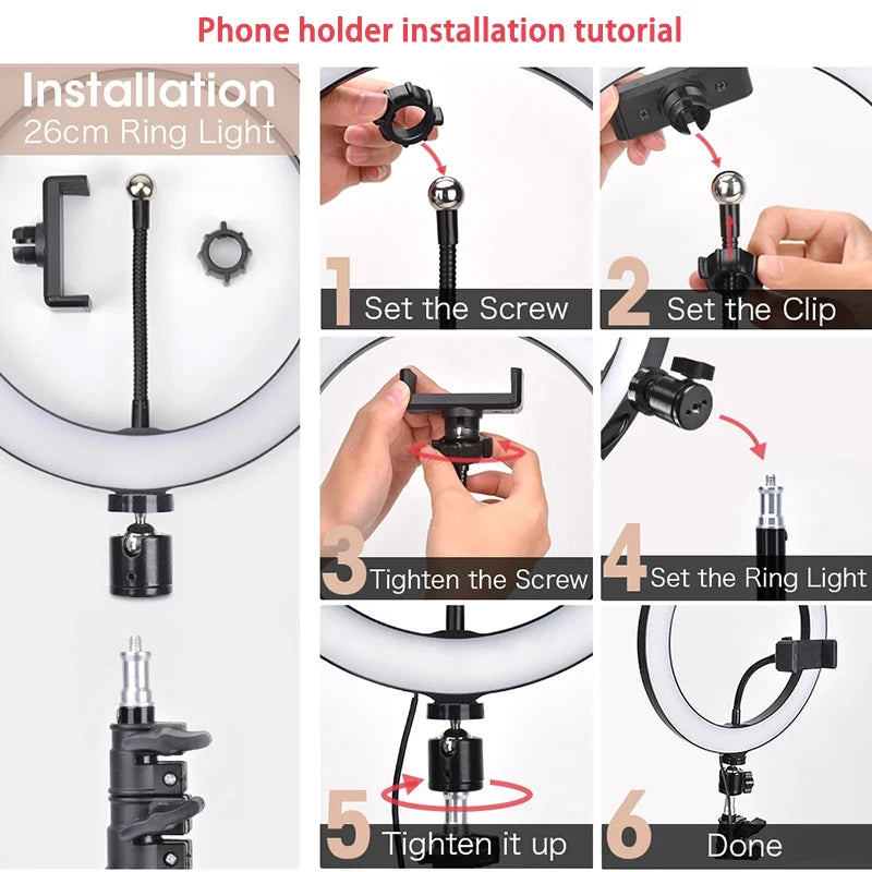 10 inch LED Selfie Ring Light