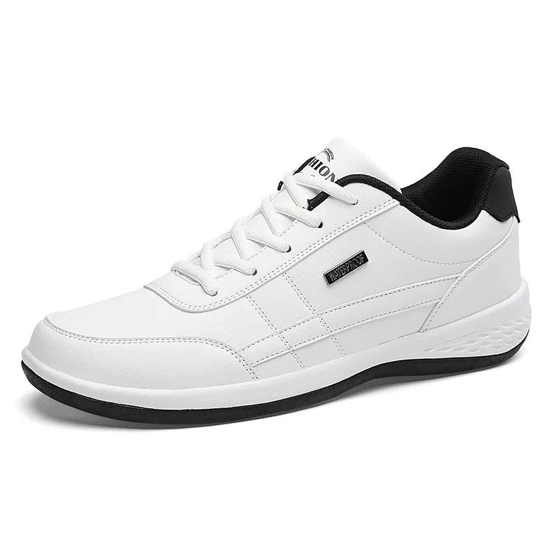 Men Leather Sneaker Waterproof