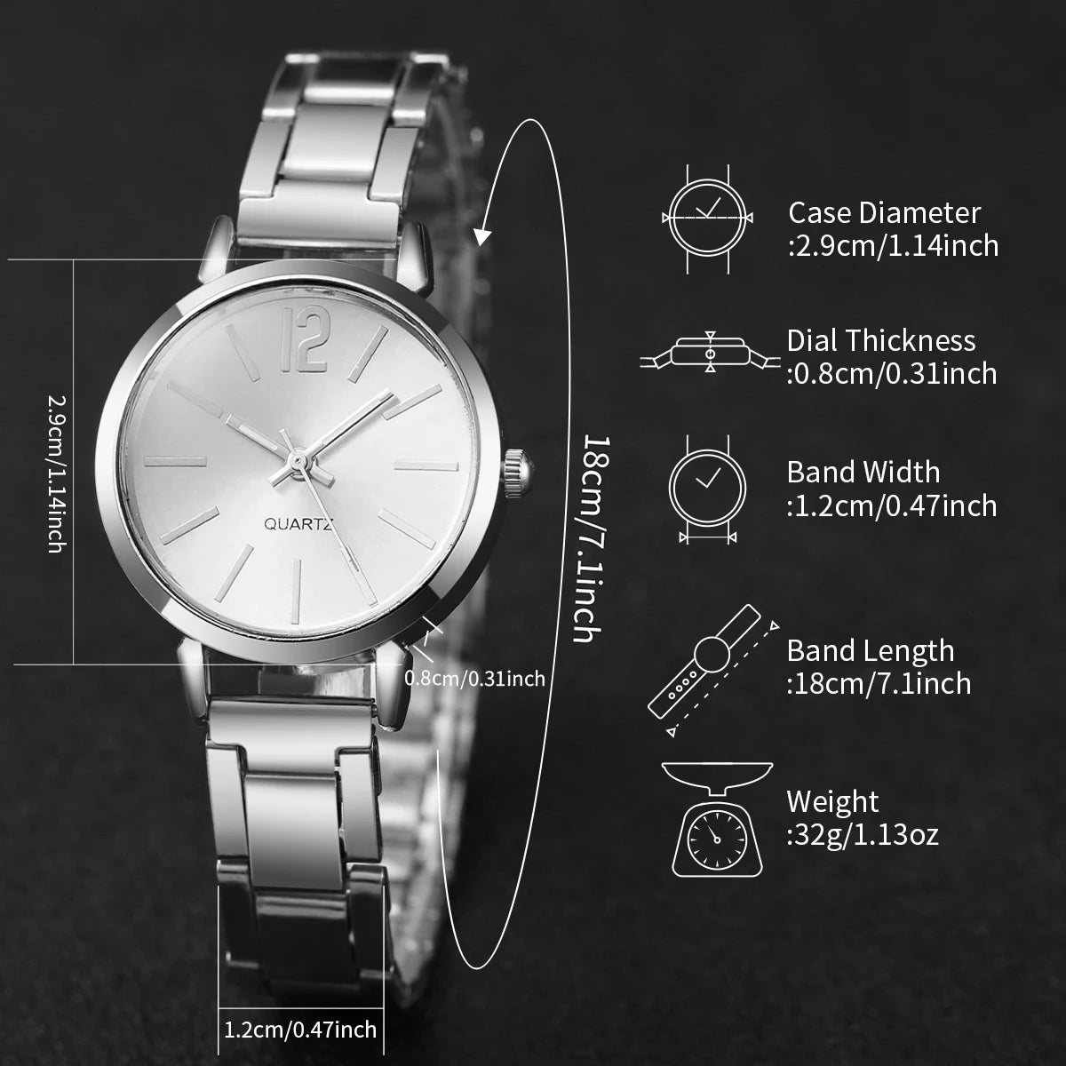 4pcs/set Women's Fashion