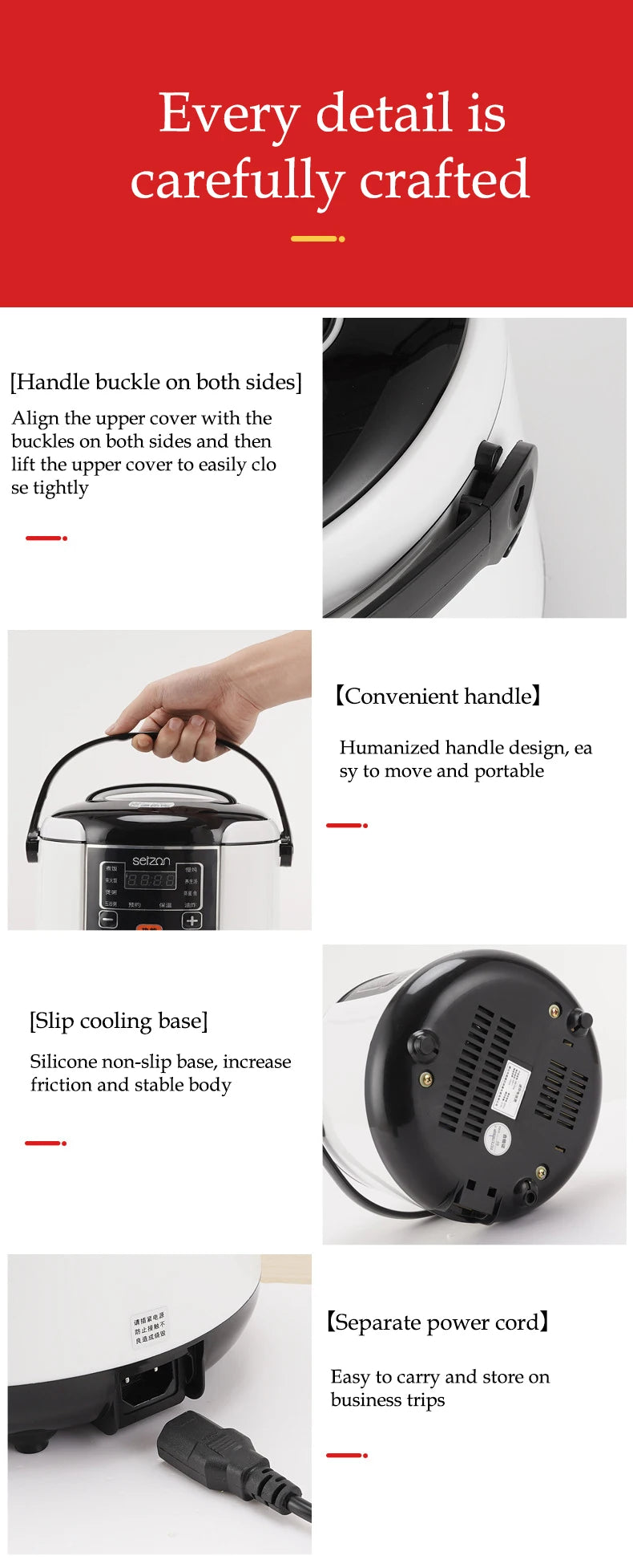 Portable Cooker 2L