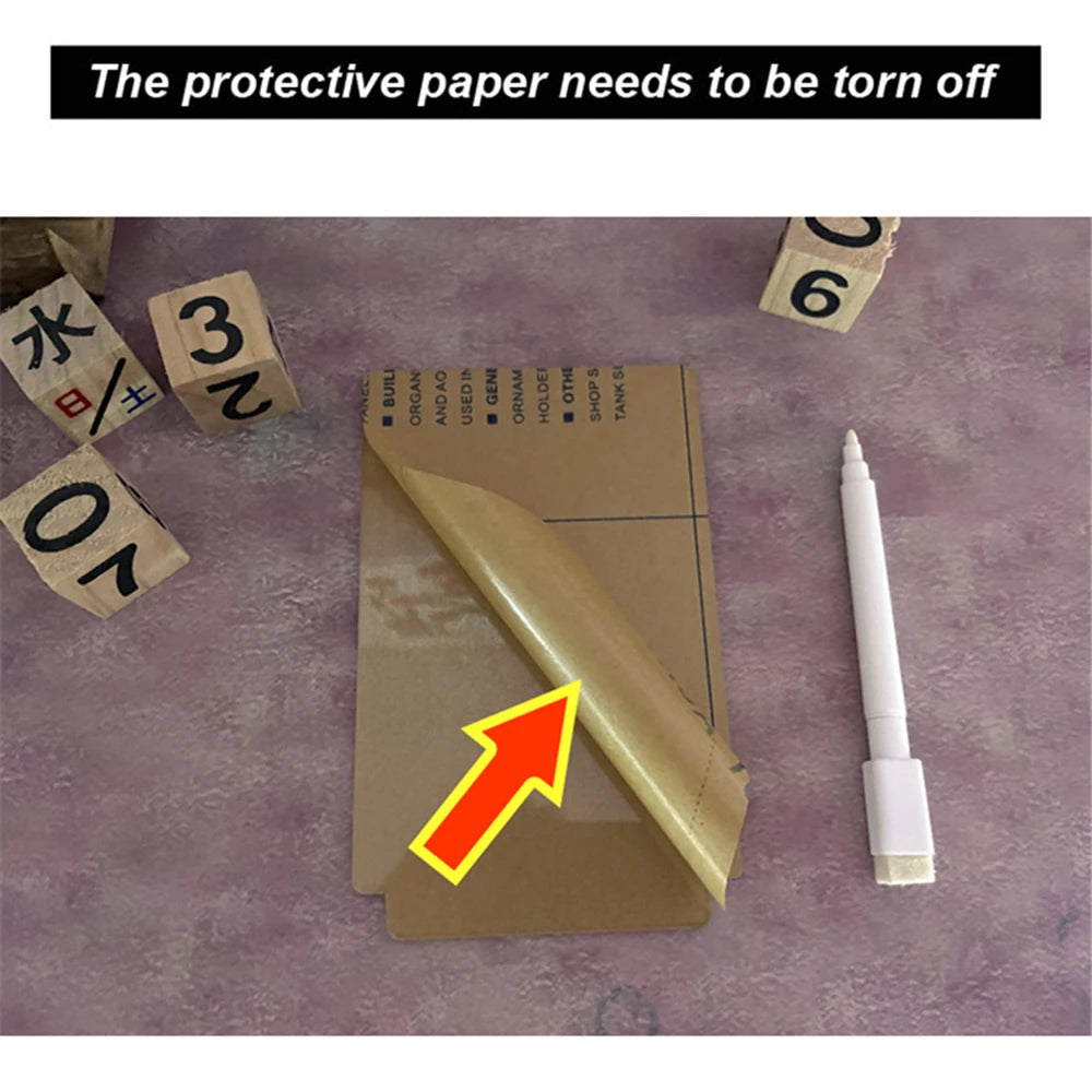 Acrylic Night Light Erasable Write
